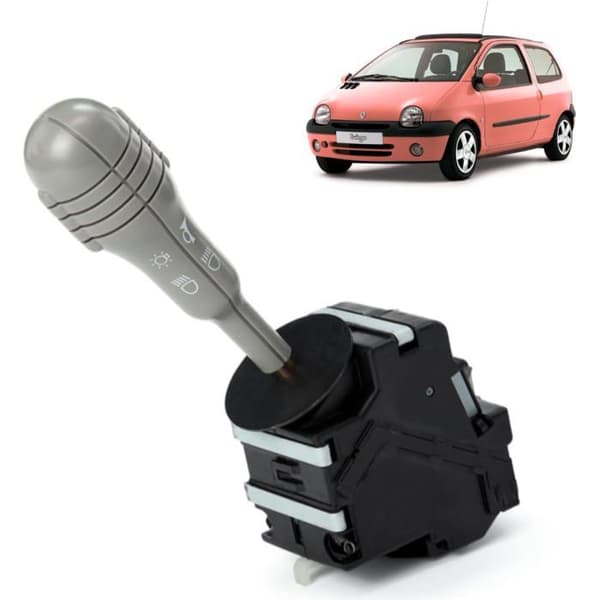Venstre blinklyskontakt samling - 1 enhed - Robust plast - Blinklys, lys, horn - Renault Twingo