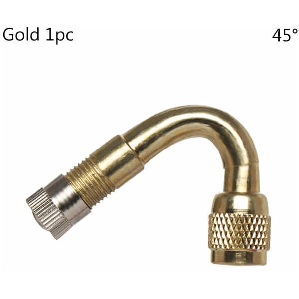 NY Motorcykel 45 90 135 Graders Vinklet Ventil Dæk Slange Adapter Ventil Forlænger Adapter