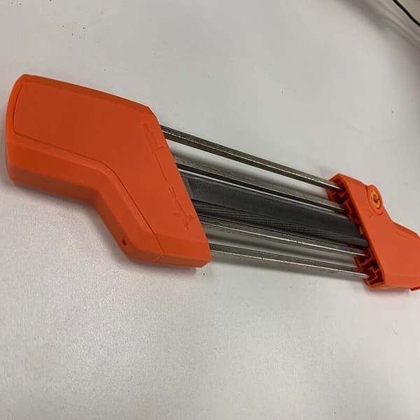Kædesavssliber til 3/8\" Ø 5,2 mm savkæder, Orange