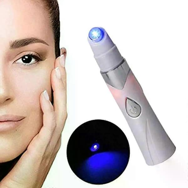 Blød arfjerner akne laserpen blå lysterapi bærbar rynkefjernelsesmaskine åreknuder massage afslapning
