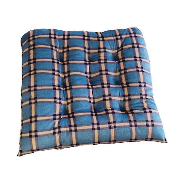 Beskyttende Setepute Vaskbar Firkantet Form Gitterdesign Stolpute Hjemmeinnredning Qinhai Y 40x40cm