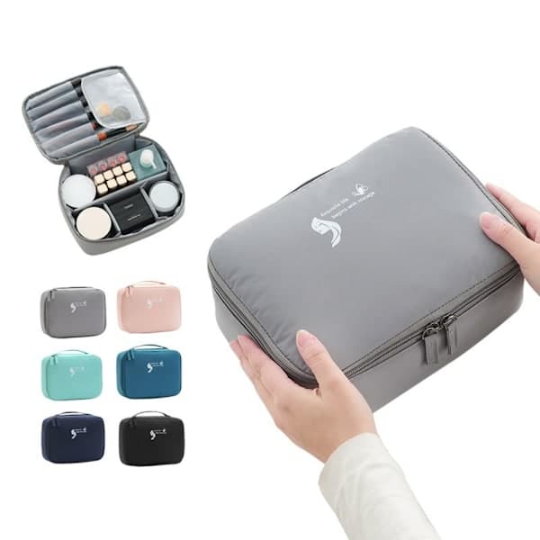 Makeuptaske Toilettaske MINTGRØN - på lager Mintgrøn Mint Green