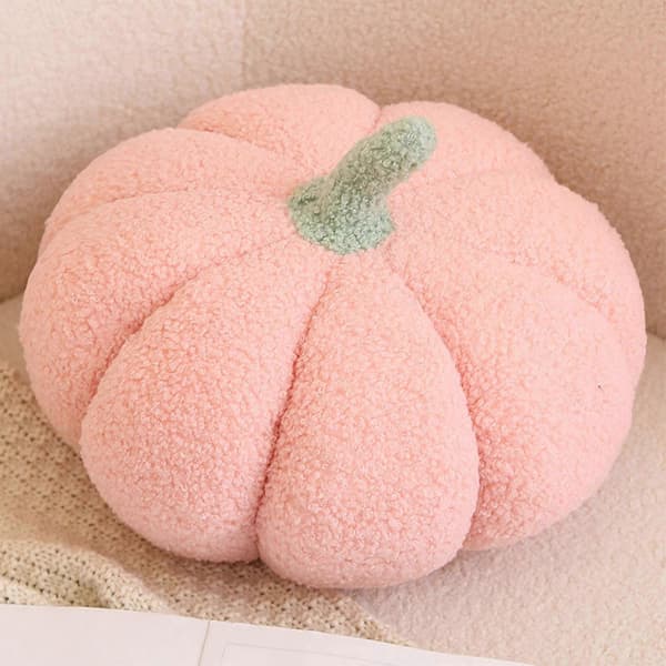 2025 Pumpakudde Halloween Leksak Kudde Stickad Ullstil Pumpa Vardagsrum Soffkudde PK
