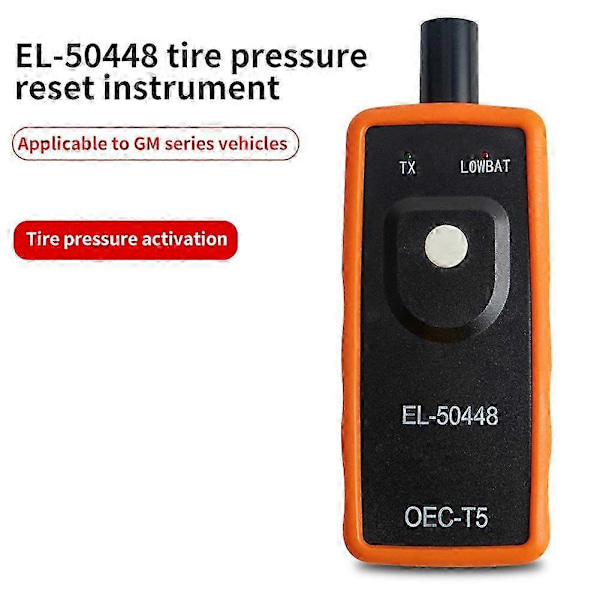 EL-50448 OEC-T5 Opel/G M -renkaiden paineenvalvontajärjestelmälle EL50448 TPMS -nollaustyökalu Opel EL 50448 TPMS -aktivointityökalu