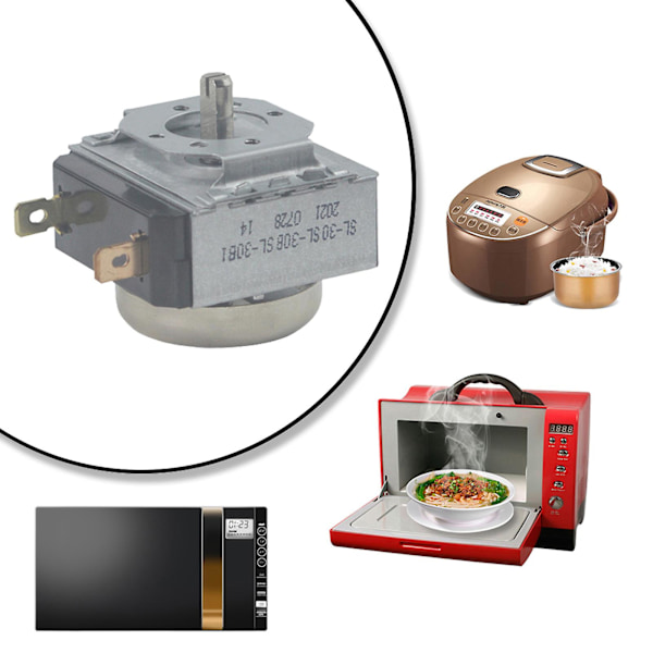 30 Minuters Timer Switch Mekanisk Timer För Ugn Ångkokare Tillbehör
