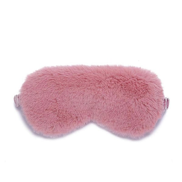 Sovmask, Plysch Ögonmasker, Sovresemask, Plysch Ögonmask för Kvinnor och Barn