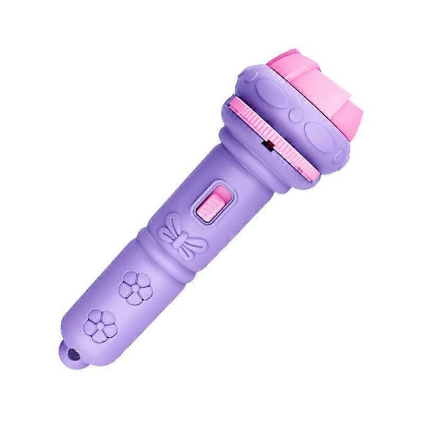Taskulamppuprojektori Lasten Nukkumaanmenotarina Projektori Dia Projektori Taskulamppu Eläinopetukselliset Oppimislelut Nukkumaanmenoon Purple