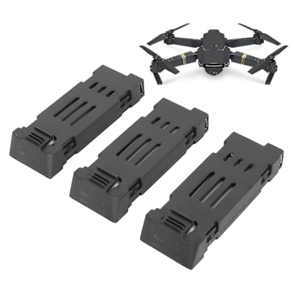 Rc Drone Litiumakku 3.7v 1800mah Kaukosäätöinen Uav-akku E58 E68 Jy109 998pro Nelikopterille 3kpl [hy]