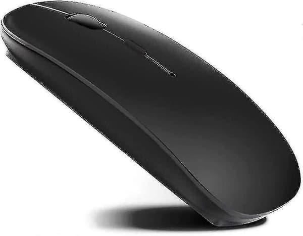 Trådløs Bluetooth-mus til Macbook Pro/Macbook Air/iPad/laptop/iMac/pc Black