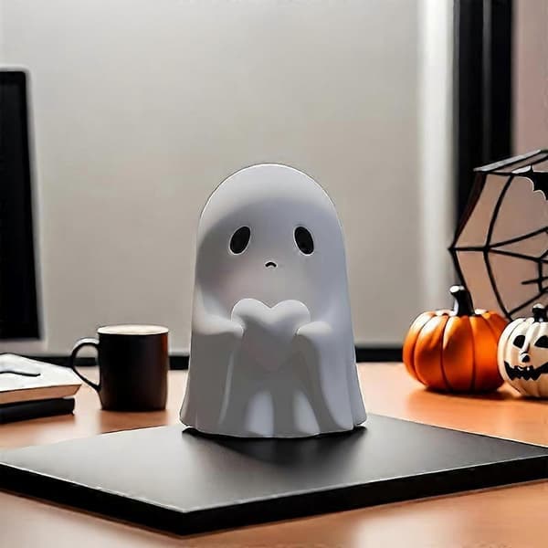 2025 Halloween Spøkelsesfigur, Skummel Harpiks Spøkelsesstatue Style 2