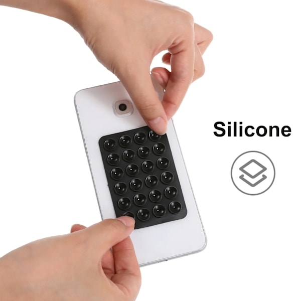 10 Stycken Octobuddy Silikon Telefon Sugproppstillbehör Multifunktionell Bil Mugghållare Knopp