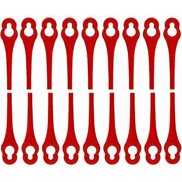 Set med 100 Ersättningsblad för Florabest Kanttrimmer LIDL FRTA 20 A1, FAT 18B2, FAT 18B3