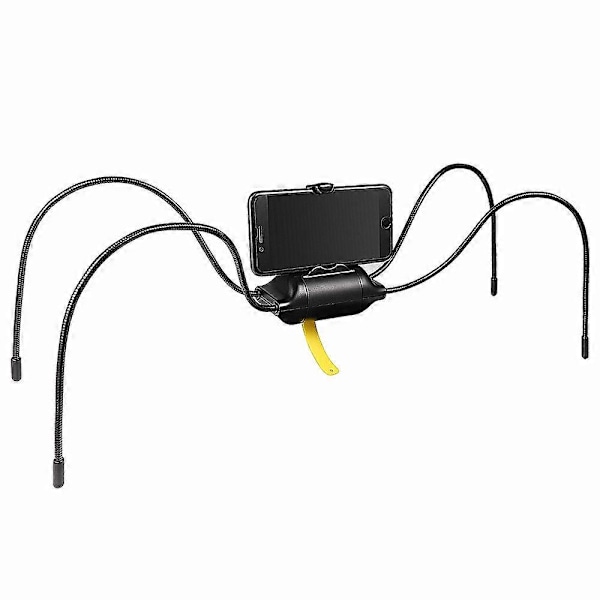 Spider Nettbrettholder Vilkårlig Buet Lat Mobiltelefonbrakett Skrivebord Bil Baderom Nettbrettbrakett