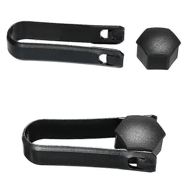 T98 20 stk. hjulskruehette for Tesla Model 3/X/S bilmutterbolter hette dekk modifiser støvtett rustsikker Co -Yx Silver Style A