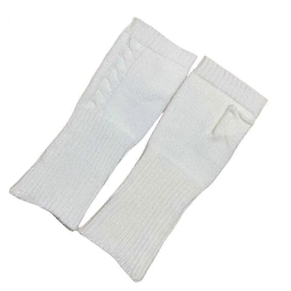 NYE Fabriksnye Anden Sorterings Cashmere Fingerløse Handsker Fra Turtle Doves white