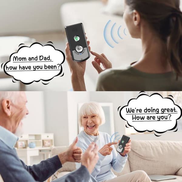 2-veis trådløst porttelefon – dørklokkeenhet – hjemme-/kontorsystem – besøkende/eldre
