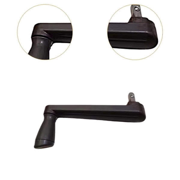 Tilbehør til terrasseparasol Udendørs parasoldeler til terrasseparasol Udendørs håndsving Crank Handle as described