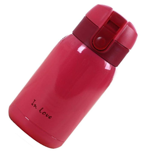 Mini Rostfri Stor Mage Flaska (Röd) 200ml