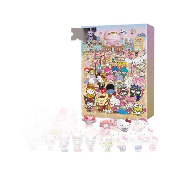 2025 Julekalender 24 Sanrio Julekalender Blind Boxes til jul og Halloween