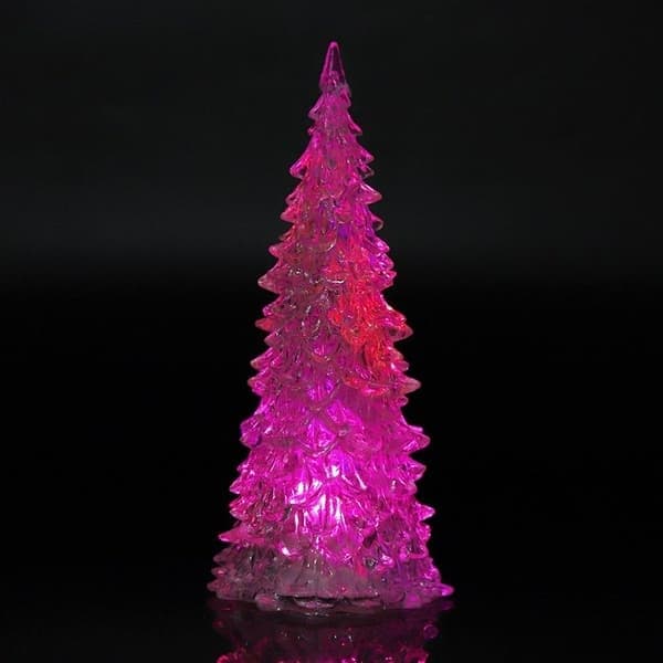 LED-lampe i juletreform, fargerikt nattlys for hjem, bar