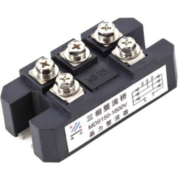 MDS 150 A 1600 V Trefaset diodebroensretter