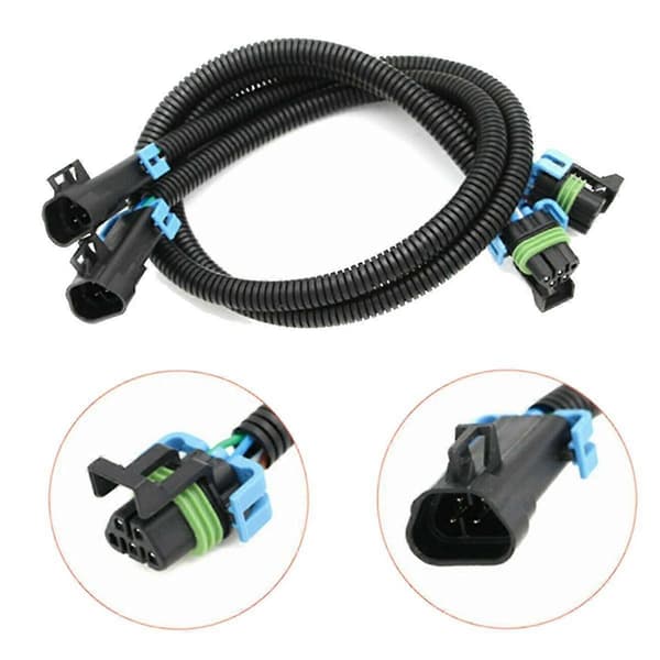 Par 24 tum Oxygen O2 Sensor Förlängningskabel för LS3 LS7 L99 213-4408, 213-1694