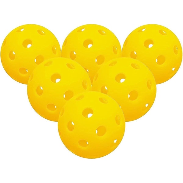 12-pack 40 Håls Utomhus Pickleballbollar för Utomhusbanor