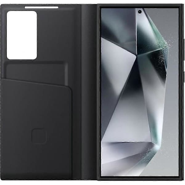 Galaxy S23 Ultra Smart View Wallet Case i sort