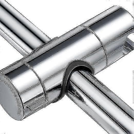 Erstatningsholder for dusjhode, justerbar, for dia. 1825 mm gliderør, krombelagt - SS