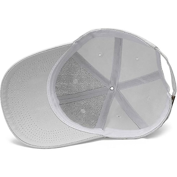 Baseball Cap Herre Dame Cap Justerbar Fodpanel Baseball Cap Hat Udendørs Baseball Cap Gray