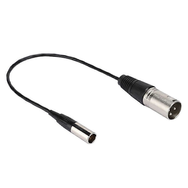 Mini XLR 3PIN uros - Canon-audiokaapeli kameramikrofoniliitännän siirtoon