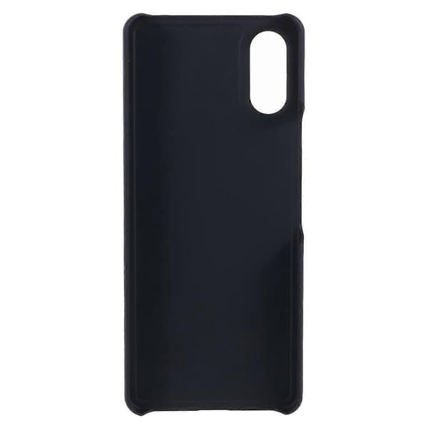 Til Sony Xperia 10 VI Case Skin-touch Mat Hård PC Ufuldstændig Dækning Telefon Shell - Sort