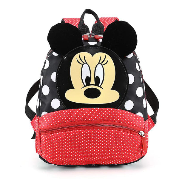 Disney Anime Ryggsäck för Bebisar Pojkar Flickor Minnie Mickey Mouse Barn Söt Skolväska Kindergarten Barn Leksaker C 4