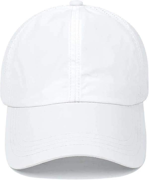 Basebollkeps med hästsvanshål White