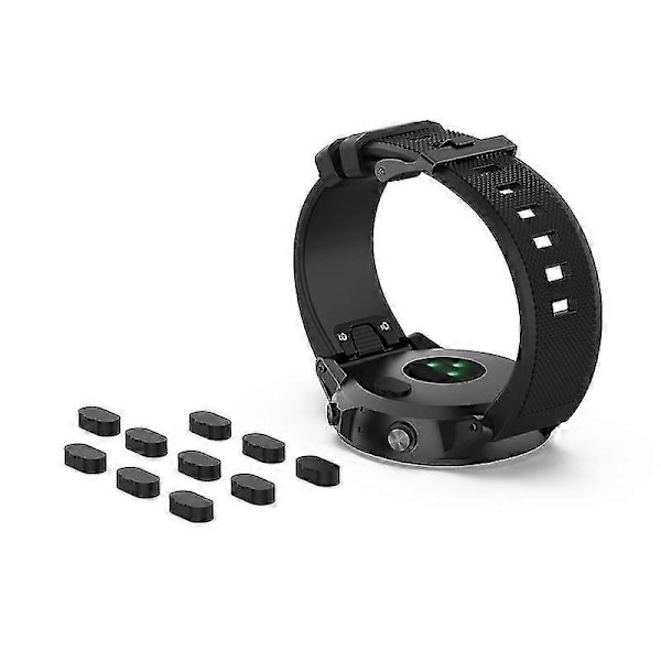 Silikoninen pölysuojatulppa Garmin Fenix 5s 5x 6 6s 6x - 10 kpl pakkaus Multicolor