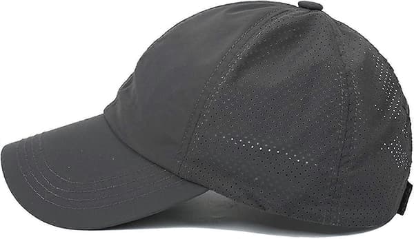 Poninhäntäaukollinen baseball-lippis Dark Grey