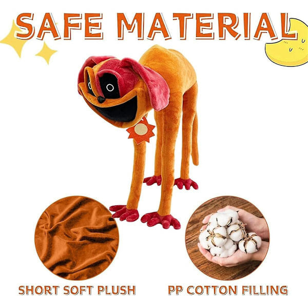 Leende Critters Cat Nap Plyschfigurer Djurfigurer Nightmare Catnap Plysch för Fans Barn Plus