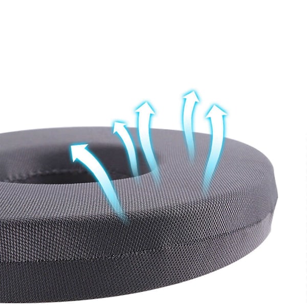 Coccyx Smertelindring Hukommelsesskum Donut Ring Sæde Pude til Hæmorider, Hoftebursitis og Generel Coccyx Smerte