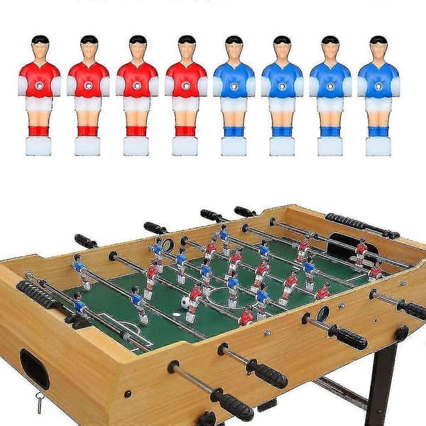 8 st Bordsfotboll Ersättning Plasttillbehör - Fotbollsspelare