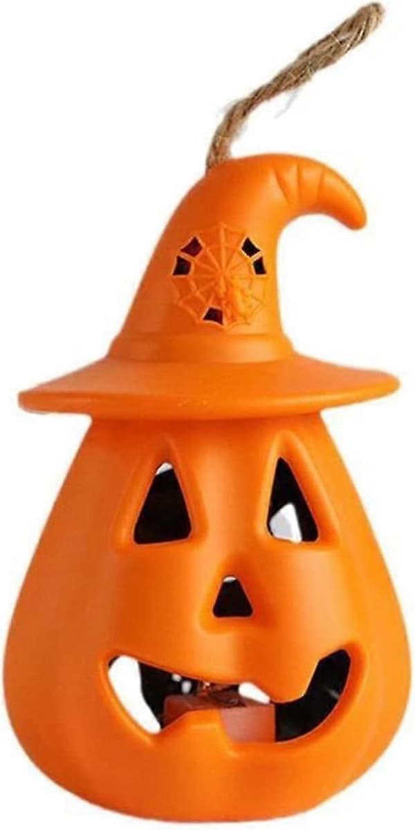 gresskarhode, halloweenrekvisitter halloweendekorasjon halloween gresskarhode oransje