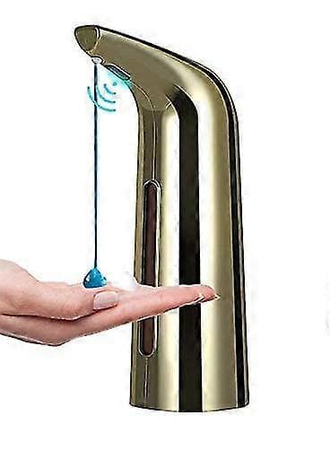 Automatisk sæbedispenser 300 ml IP67 vandtæt design til køkken Golden