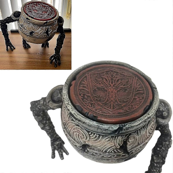 Elden Ring Pot Boy Statuer Med Innebygde Fargeskiftende LED-lys, Pot Boy Figurer Bordlampe For Hjemmeinnredning, Spillfans Samling-w