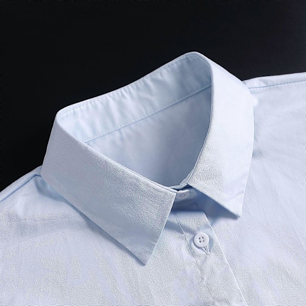 Falsk Skjortekrage Dame og Herre blue