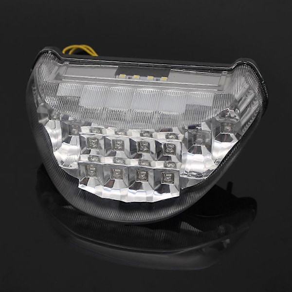 LED Baklys Blinklys For Kawasaki ZX12R Ninja ZX-12R 2000-2005 Motorsykkel Tilbehør Integrert Blinklys Lampe Smoke Style 2