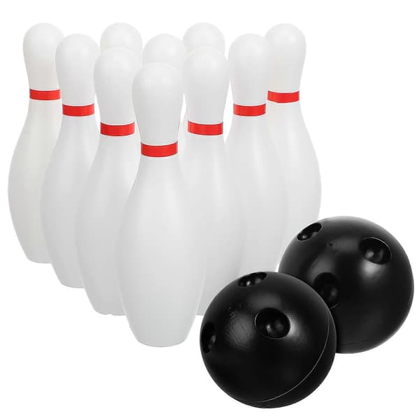Bowlingkäglor i plast Bowlingset för spel 1 set för inomhusbruk