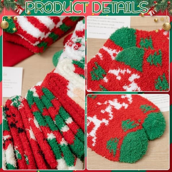 Julklappsstrumpor unisex dam herr | mysiga julstrumpor & adventskalenderstrumpor | glada julstrumpor och julklappsstrumpor