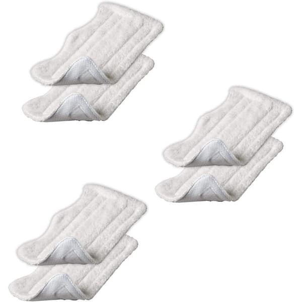 Pakke med 6 mikrofiberrengjøringsputer for Shark dampmopp S3101 S3202 S3250 S3251