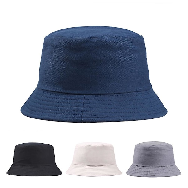 Bucket Hat Bredbrättad Solskydd Vardaglig Stil Fiskehatt Solhatt Utomhus Herr Dam Bucket Keps för Red