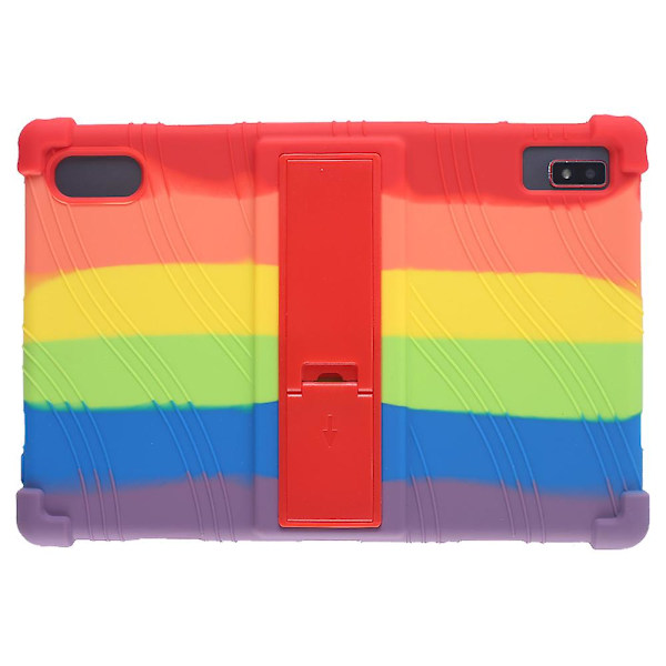 Tablet-fodral för Blackview Tab 12 Stöttåligt Silikon+PC Skyddsfodral med Ställ Multi color