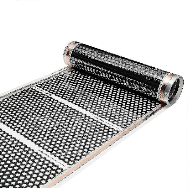 Golvvärme 50cmx2m Honeycomb Värmare Elektrisk Infraröd Uppvärmd Golvfilm 220v Hy